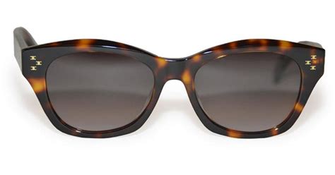 celine dark havana sunglasses|celine original sunglasses.